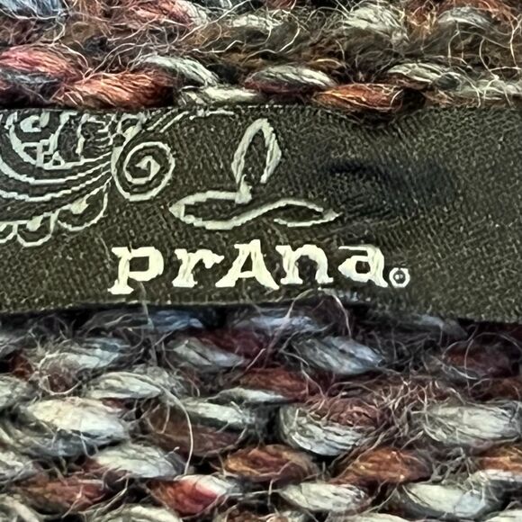 prAna Brown Open-Front Long Cardigan Sweater SM - Picture 3 of 8